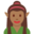 woman elf, medium-dark skin tone